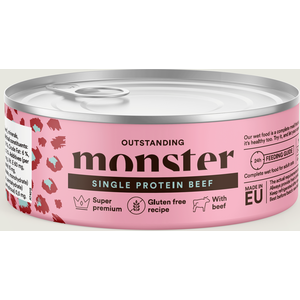 Monster Cat Single Protein Beef 100g
