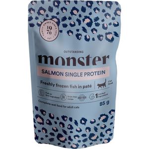 Monster Cat single Salmon 85g