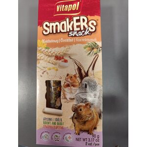 Vitapol Smakers Snacks herkkutikku, Cocktail 90g, 2kpl