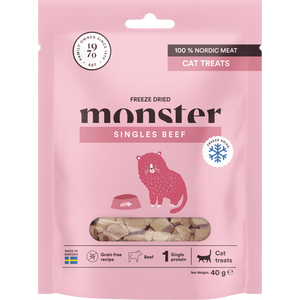 Monster Cat Freeze Dried Singles Beef 40g