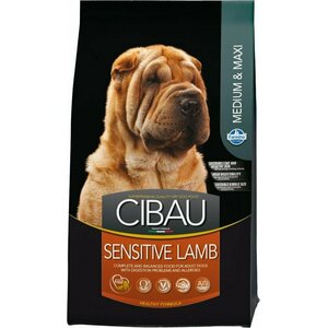 Cibau Sensitive Lamb & Rice Adult koiran lammas-riisi täysravinto 2,5 kg