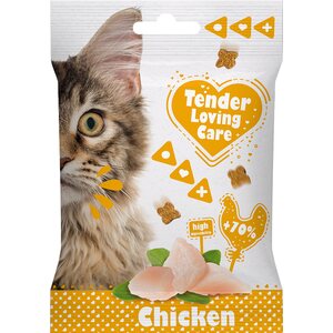 Duvo+ TLC Soft Snack Pehmeä makupala kana kissoille 50g