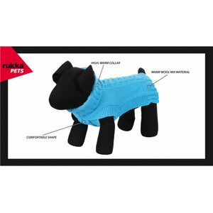 Rukka Wooly koiranneule, Hot Pink