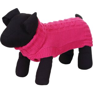 Rukka Wooly koiranneule, Hot Pink