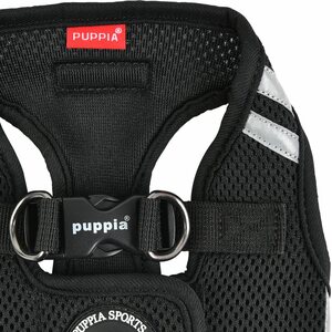 Puppia Soft Vest takkivaljaat, musta