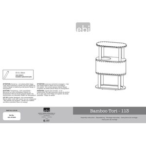 EBI Raapimapuu bambu Tori 113