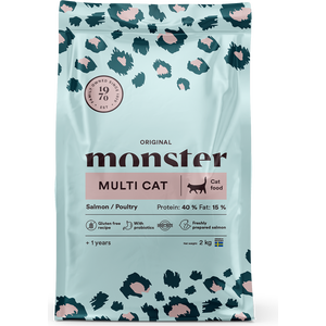 Monster Cat Original Multicat Lohi, kana&kalkkuna 6kg
