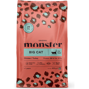 Monster Cat Original Big Cat kana&kalkkuna 400g