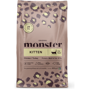 Monster Cat Original Kitten kana&kalkkuna 400g