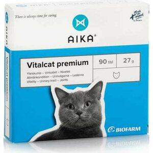 Aika Vitalcat Premium (Yleiskunto, Nivelet, Virtsatiet) 90 tbl