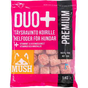 Mush MUSH DUO+ Premium Nauta-poro 6x 1kg, ennakkotilaus