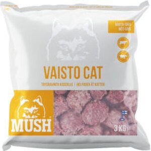 Mush Cat, valkoinen nauta-sika 3x3kg ennakkotilaustuote