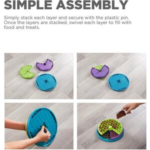 Nina Ottosson Lickin' Layers Food Puzzle aktivointilelu