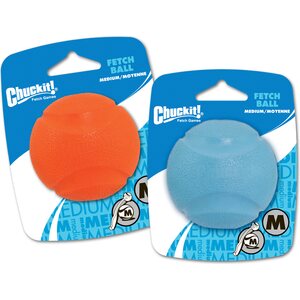 Kumipallo Chuckit Fetch Ball, M 6 cm, oranssi