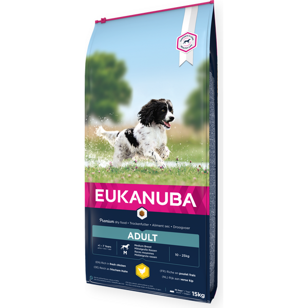 Eukanuba Adult Medium kana 15kg