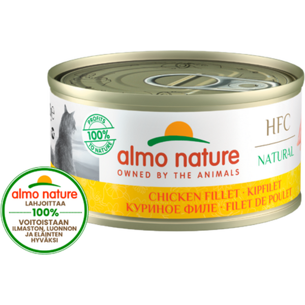 Almo nature HFC Natural cat kananfilee 70g