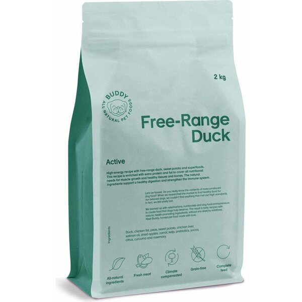 Buddy Free-Range Duck Koiranruoka 2kg