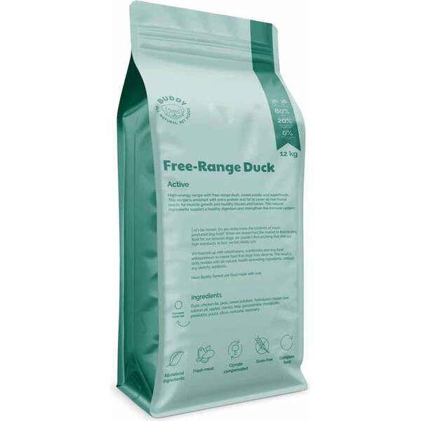 Buddy Free-Range Duck Koiranruoka 12kg