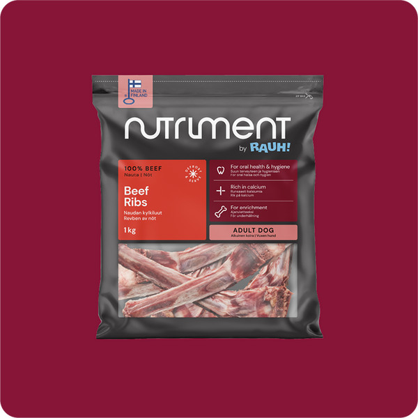 Nutriment By rauh! Naudan Kylkiluut 1 kg