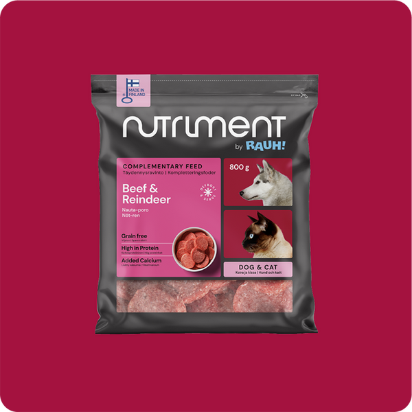 Nutriment By rauh! Nauta-poro medaljonki, luuton 800 g