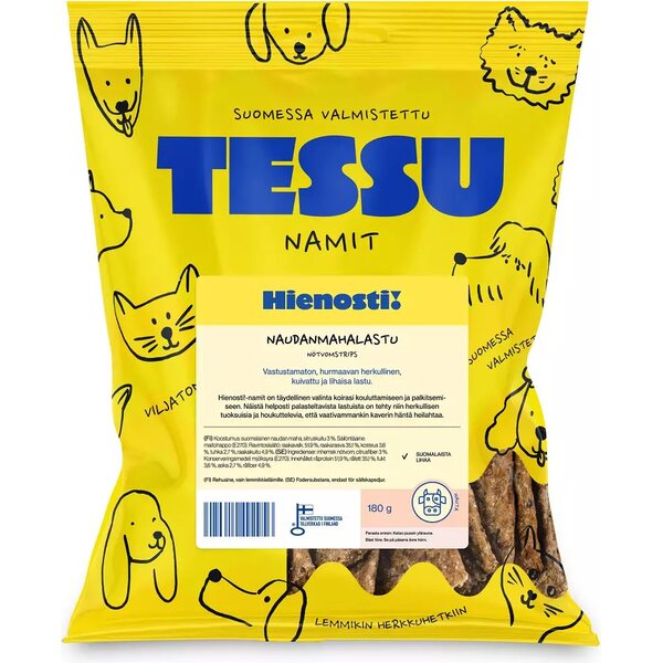 Tessu Hienosti! Naudanmahalastu 180g