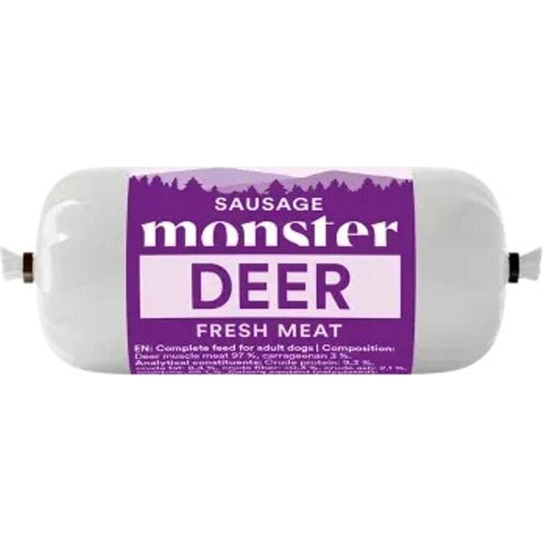 Monster Dog Sausage Deer, peura - treenimakkara 200g
