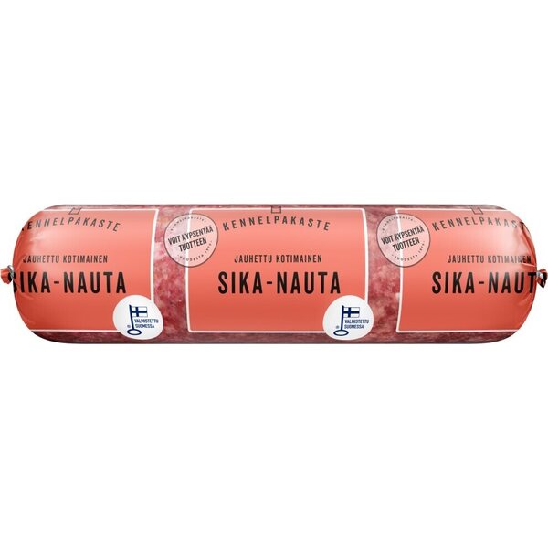 Kennelpakaste Jauhettu sika-nauta 800g pötkö, luuton, ennakkotilaus 14x800g