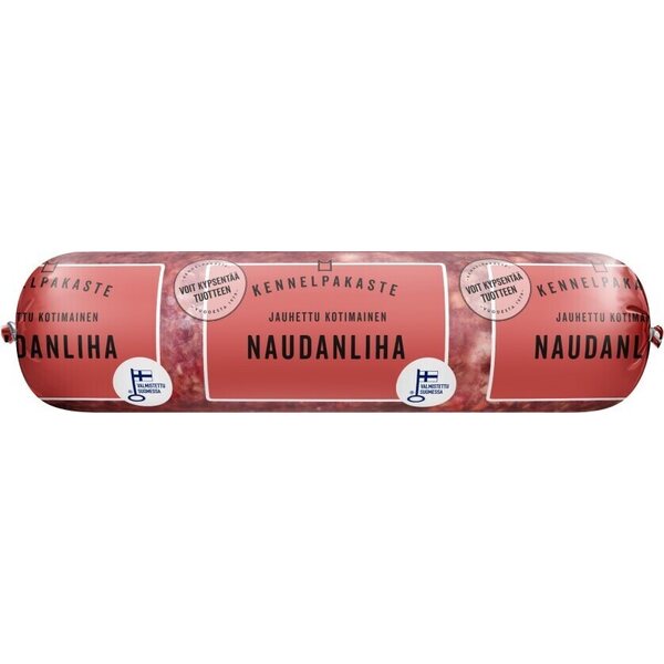 Kennelpakaste Naudan jauheliha 800g pötkö, luuton, ennakkotilaus 14x800g
