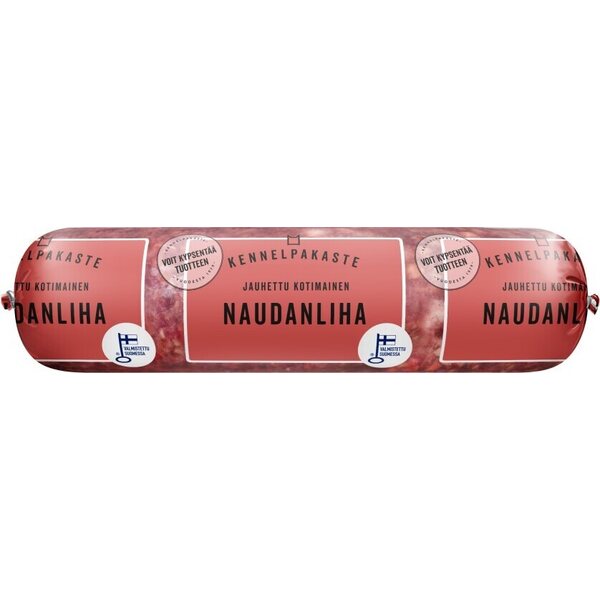 Kennelpakaste Naudan jauheliha 500g pötkö, luuton, ennakkotilaus 12x500g