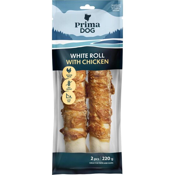 Primadog Kanapururulla 25 cm, 2 kpl, 220 g