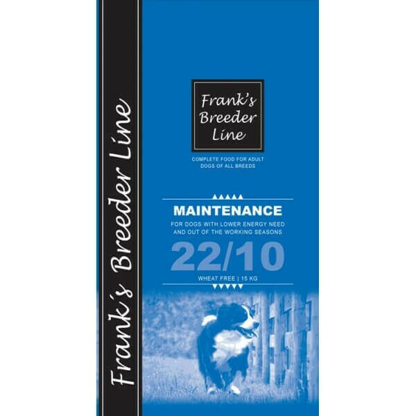 Frank´s Breederline Maintenance 22/10 15kg lavatilaus 20 säkkiä