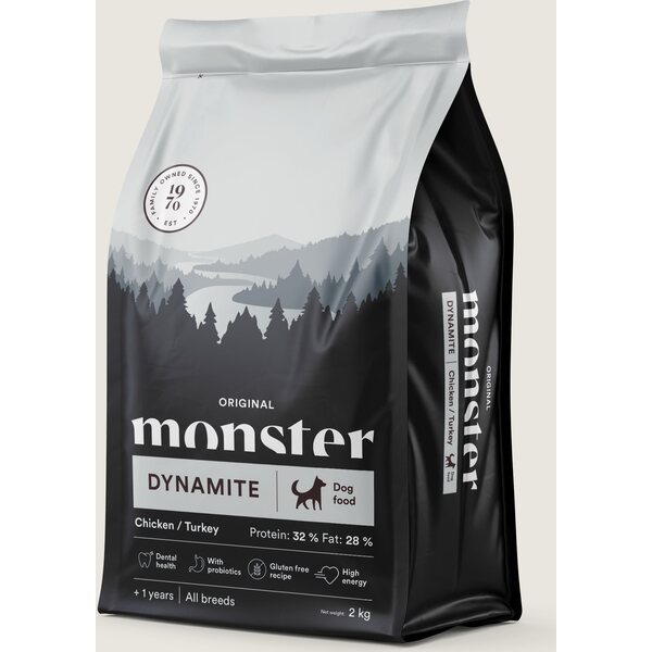 Monster Original monster Dynamite Chicken / Turkey (kana&kalkkuna) 2kg