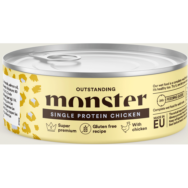 Monster Cat Single Protein Chicken 100g