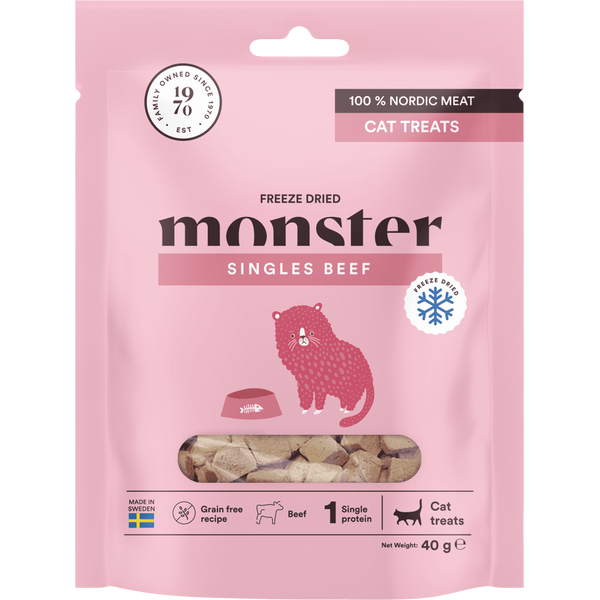 Monster Cat Freeze Dried Singles Beef 40g