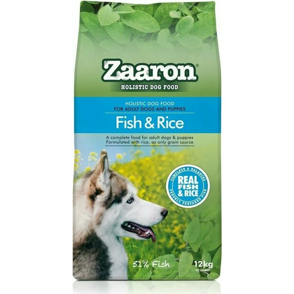 Zaaron Zaaron Holistic Fish & Rice AITO tuorekala-riisi 2 kg