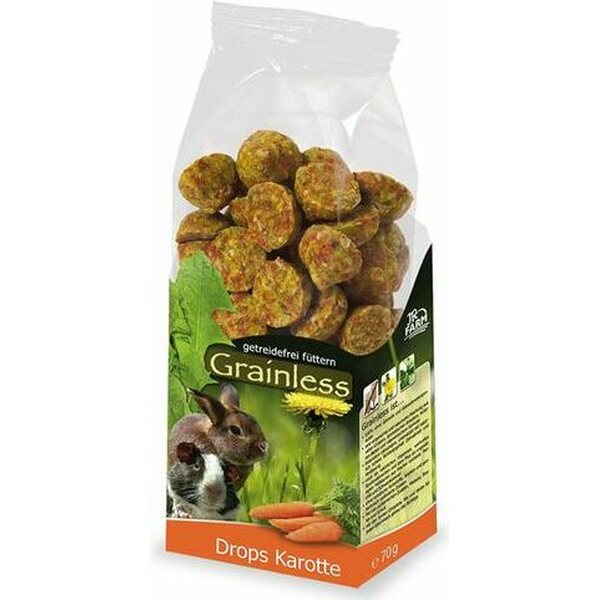 JR-Farm JR Grainless Drops viljaton porkkananappi 140g