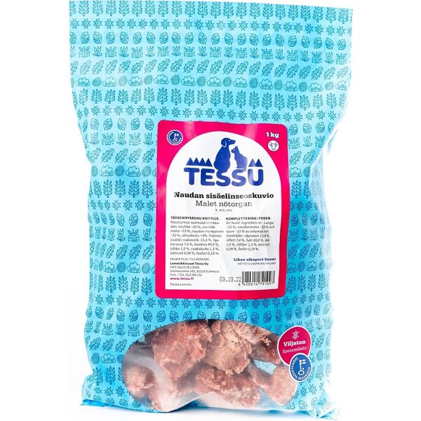 Tessu naudan sisäelinseoskuvio 1kg