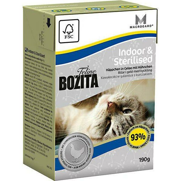 Bozita Feline Indoor&sterilised 190gr