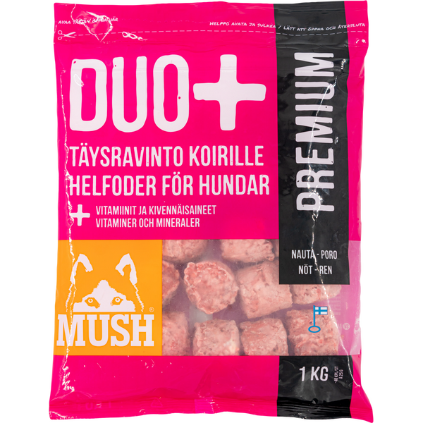 Mush MUSH DUO+ Premium Nauta-poro 6x 1kg, ennakkotilaus