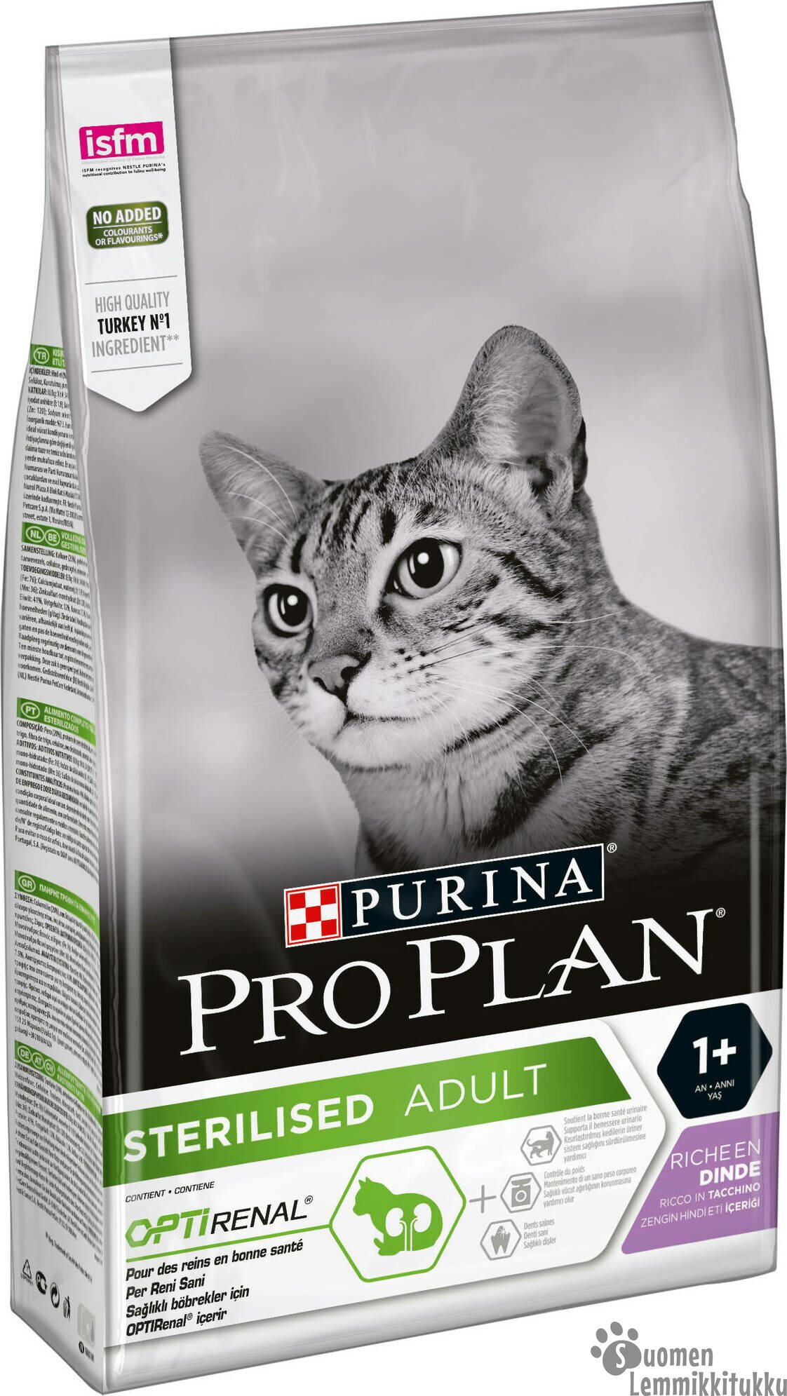 PURINA® PRO PLAN® Sterilised Adult 1+ kalkkuna | Kuivaruoka | Suomen ...